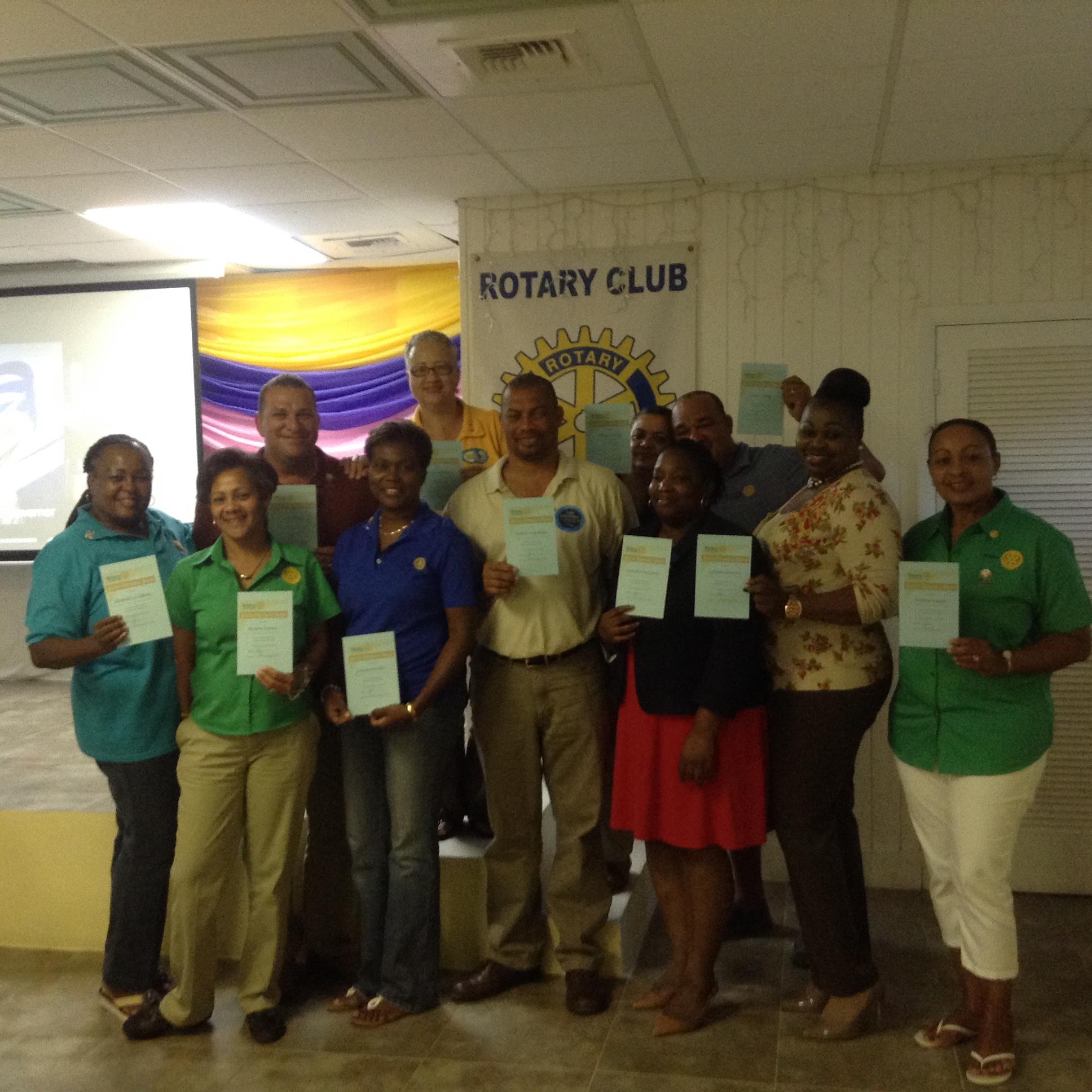 ROTARIAN SHARES YOGA JOY TO EXCEPTIONAL LEARNERS