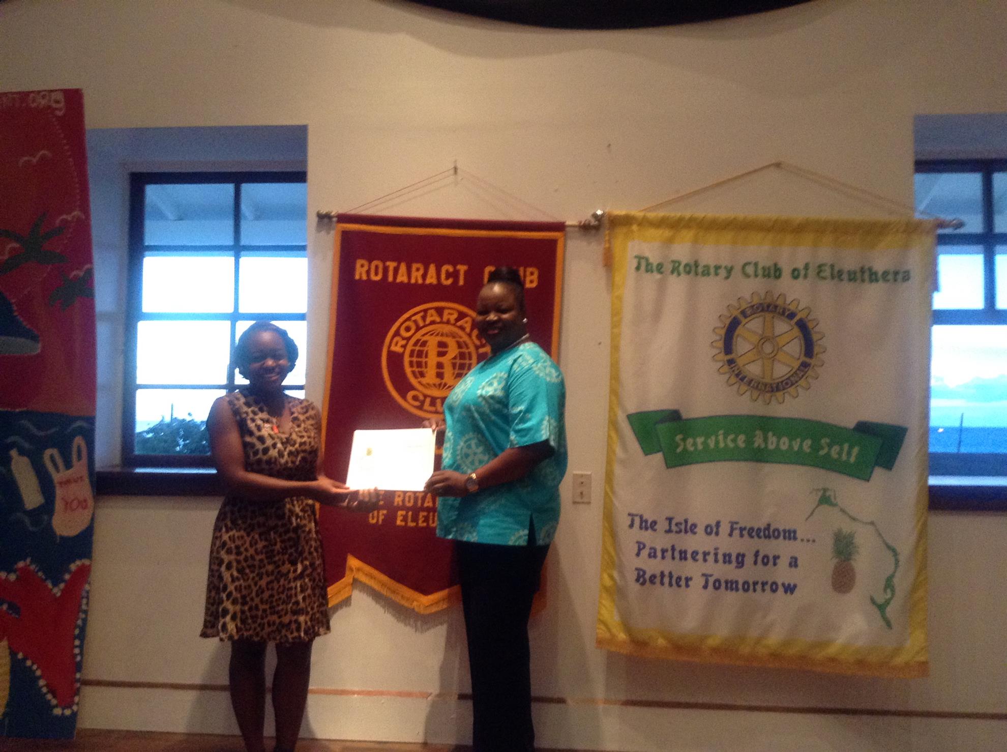 ROTARIAN SHARES YOGA JOY TO EXCEPTIONAL LEARNERS