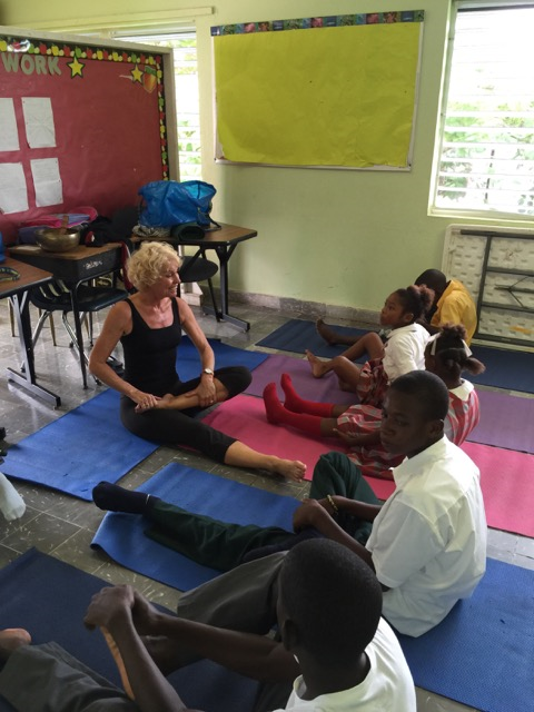 ROTARIAN SHARES YOGA JOY TO EXCEPTIONAL LEARNERS