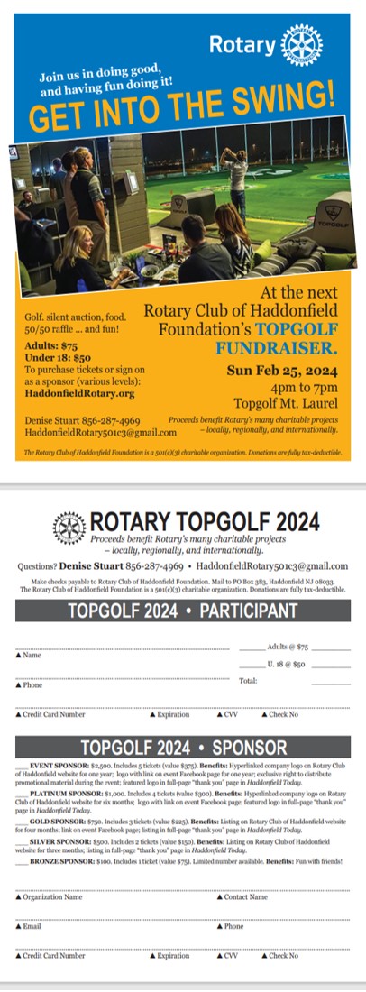 Top Golf Fundraiser 2024 Rotary Club Of Haddonfield   Full Flyer For Web 2024 