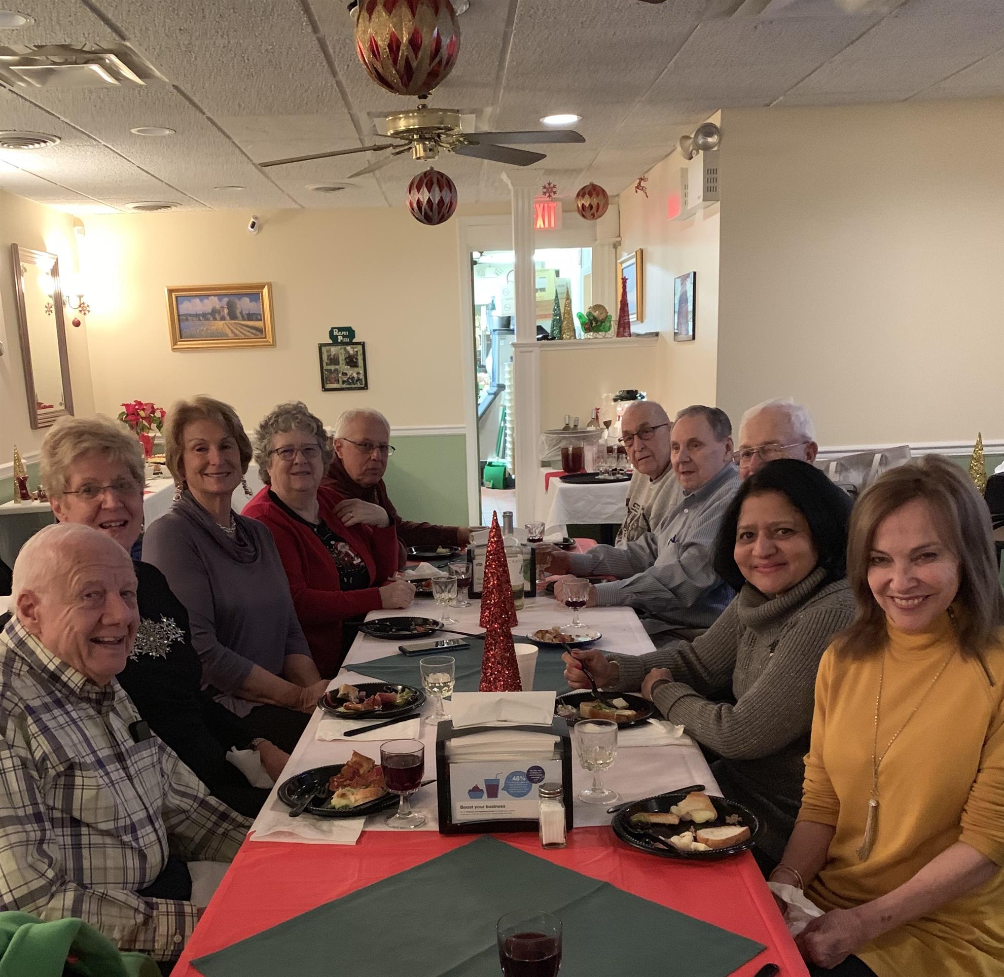 Haddon Heights Rotarians Celebrate Christmas at Francesca's Room ...