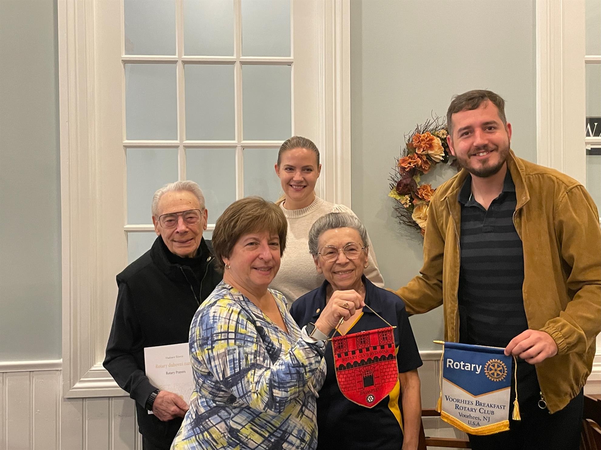 Rotarians from Hungary: Adam and Rebecca Mojoros