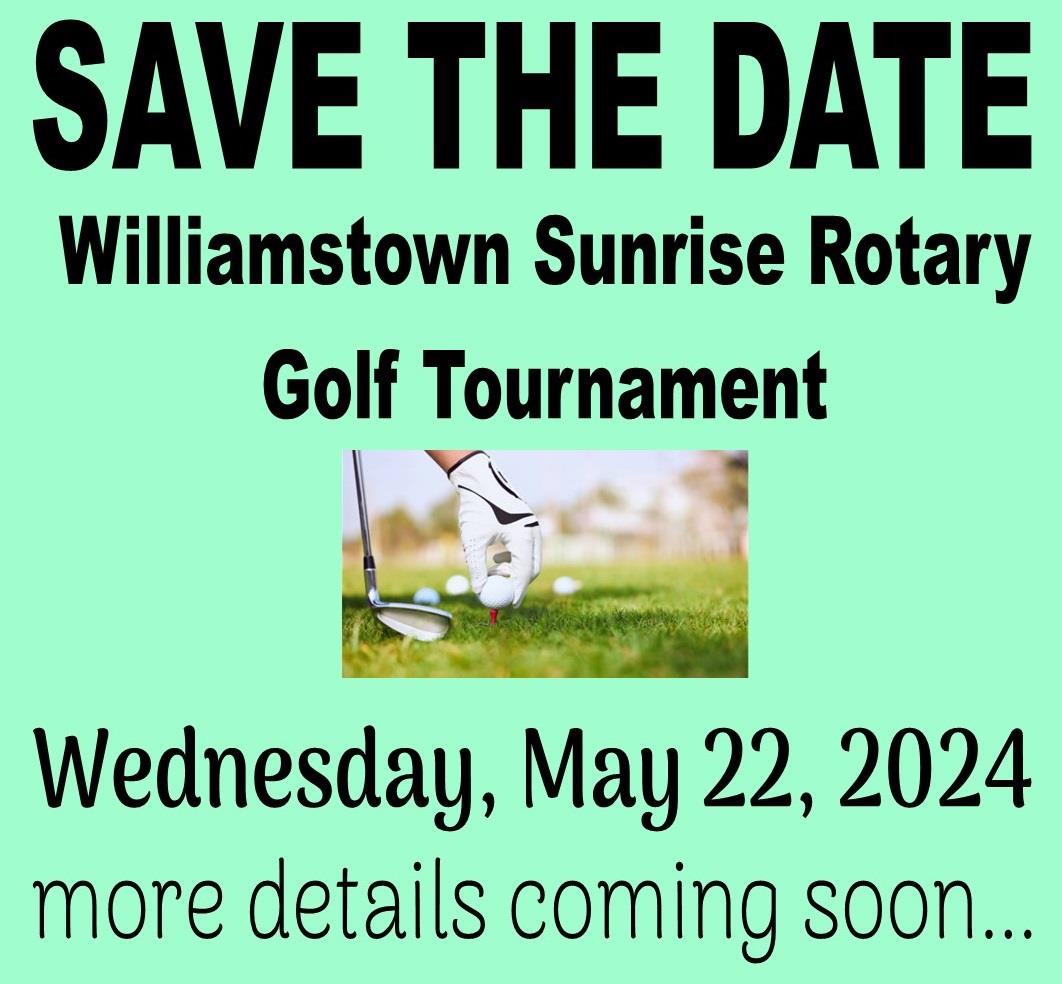 Williamstown Sunrise Rotary Club Golf Tournament