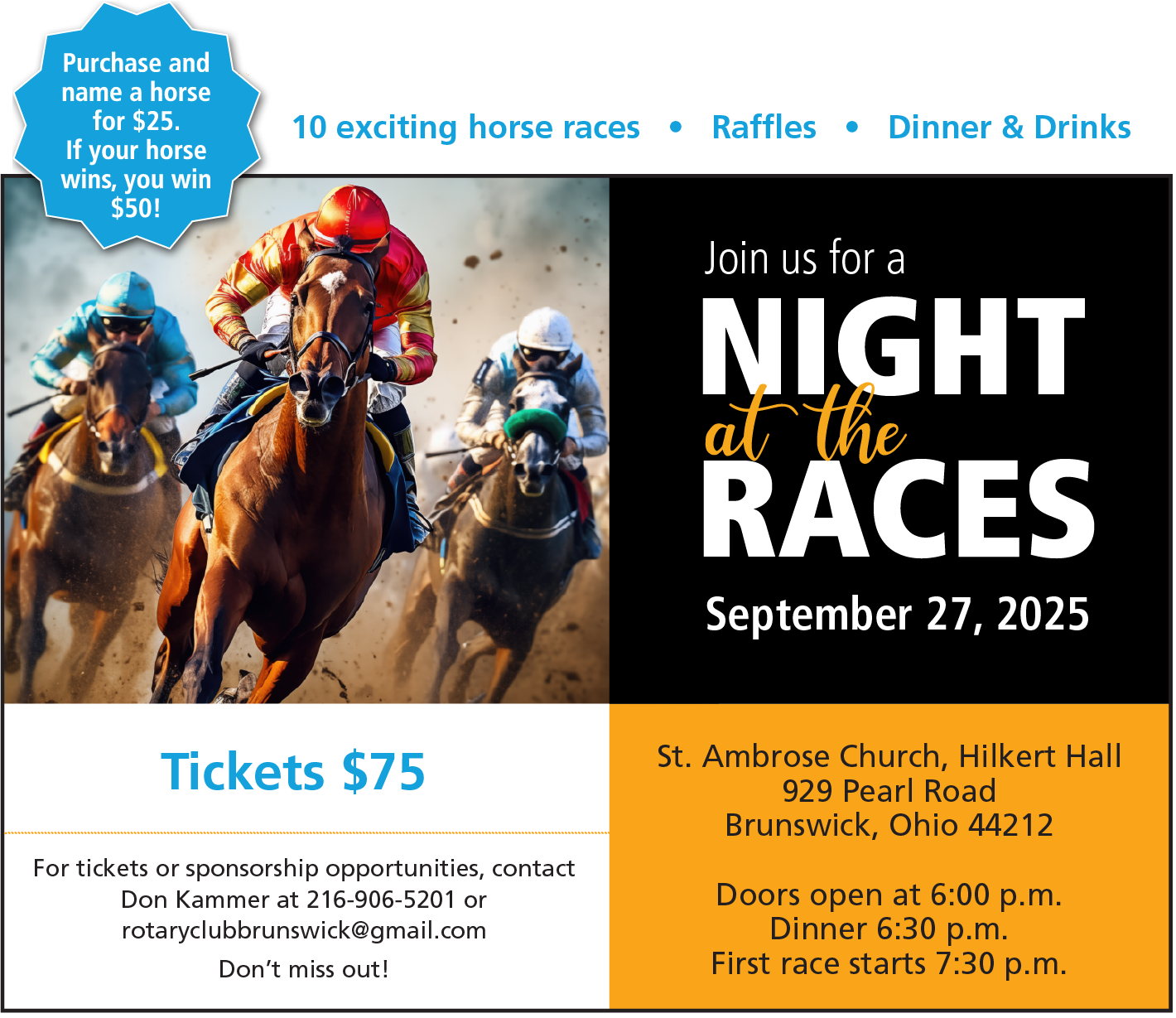 Night at the Races 2025