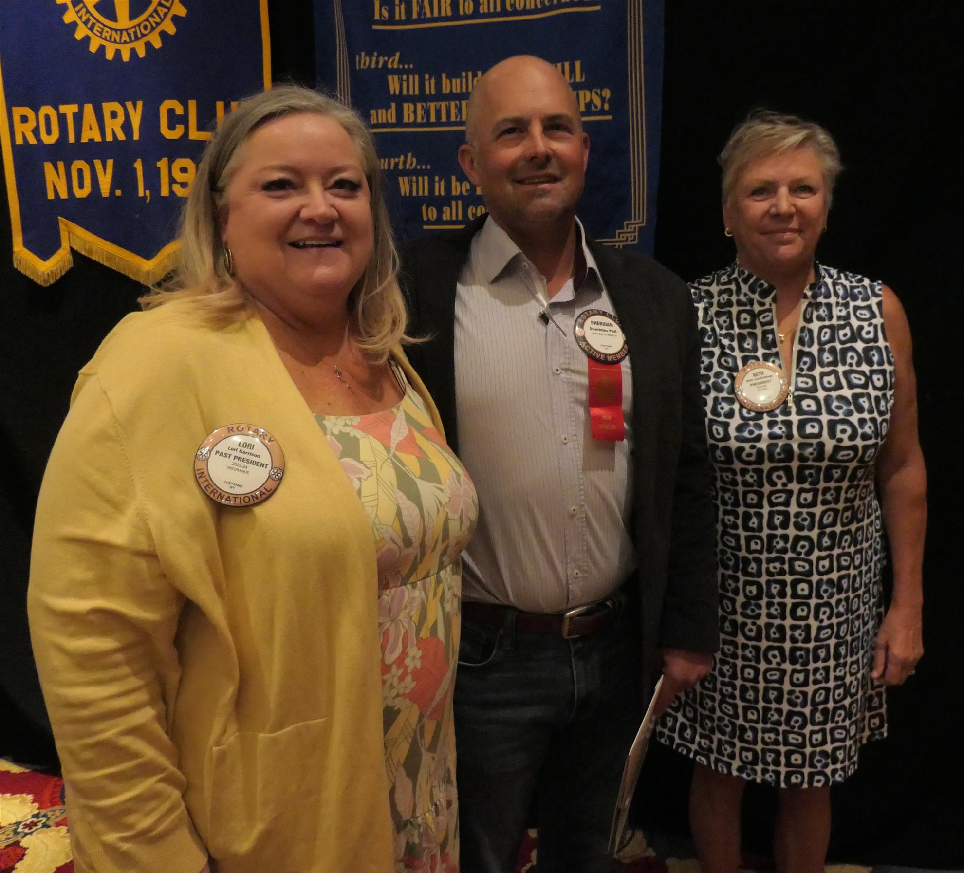 Two New Members Introduced | Rotary Club of Cheyenne