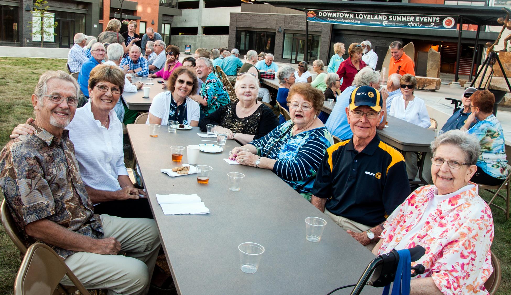 Rotary Clock Dedication and Picnic | Rotary Club of Loveland