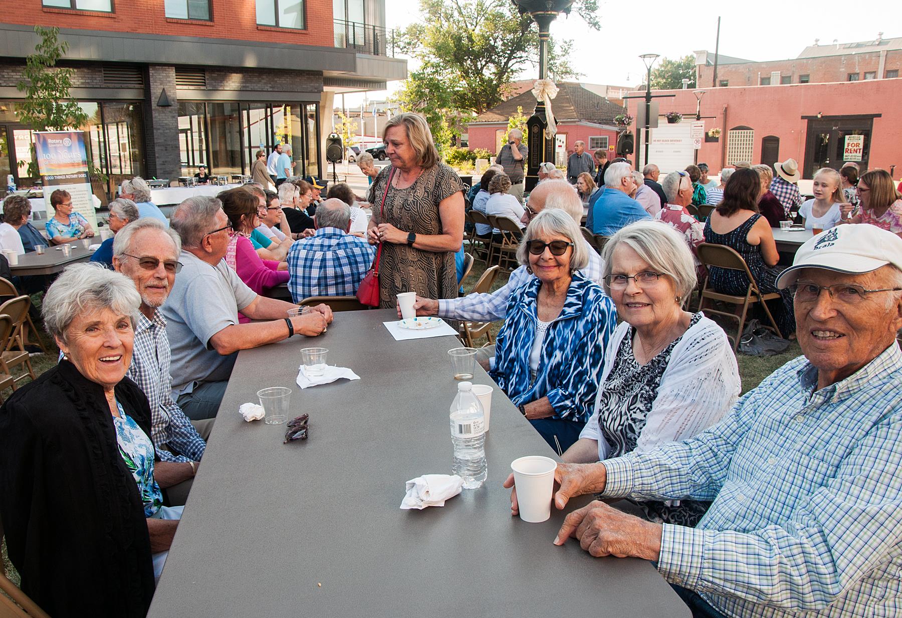 Rotary Clock Dedication and Picnic | Rotary Club of Loveland