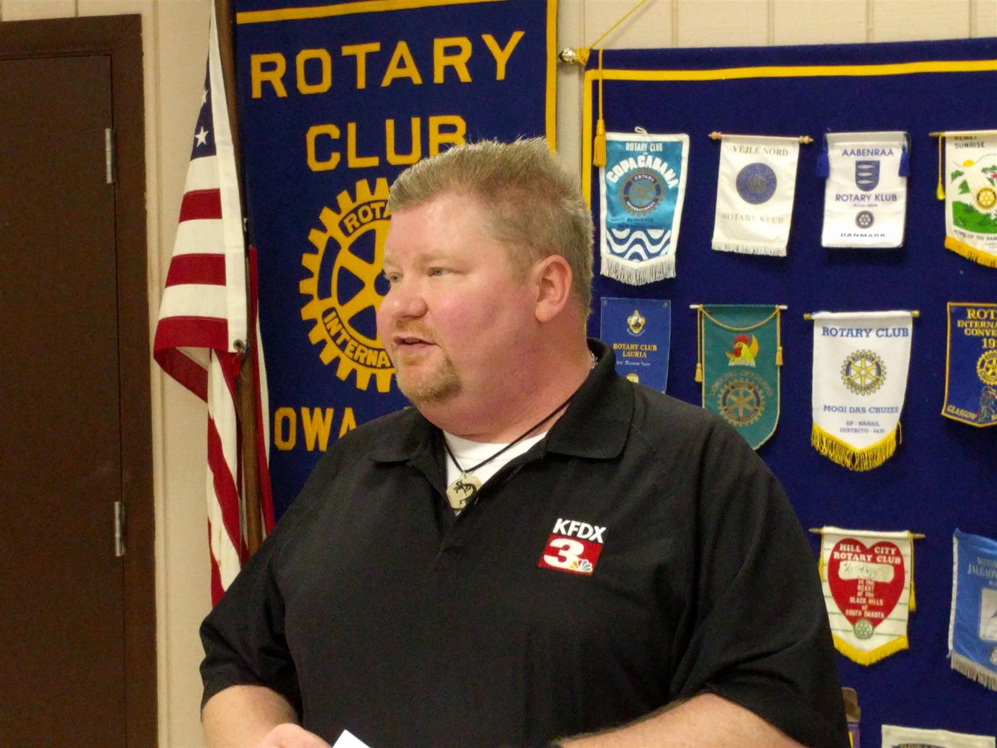 Rotarians Learn about Weather Hazards