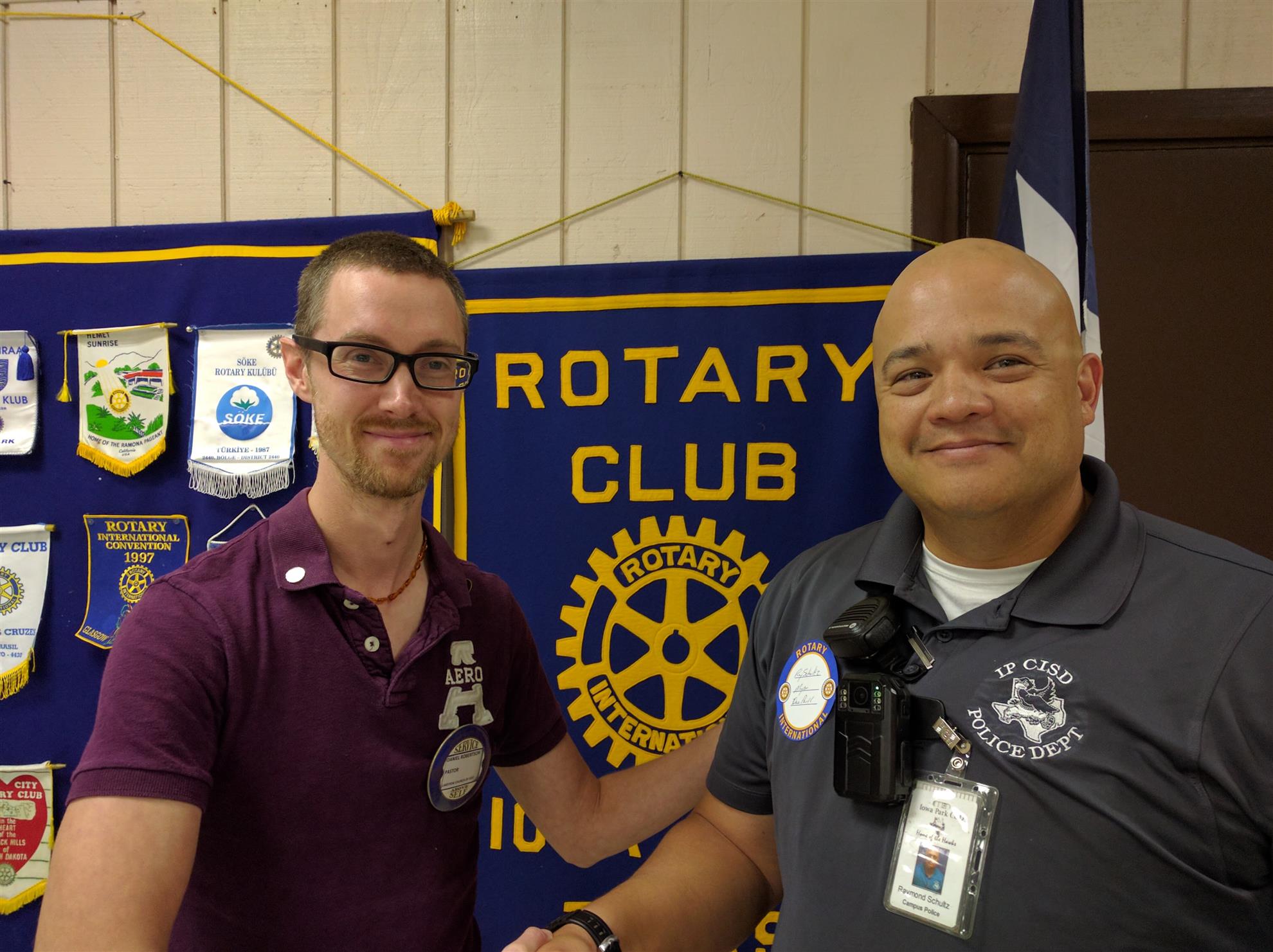 Rotarians learn about School Security