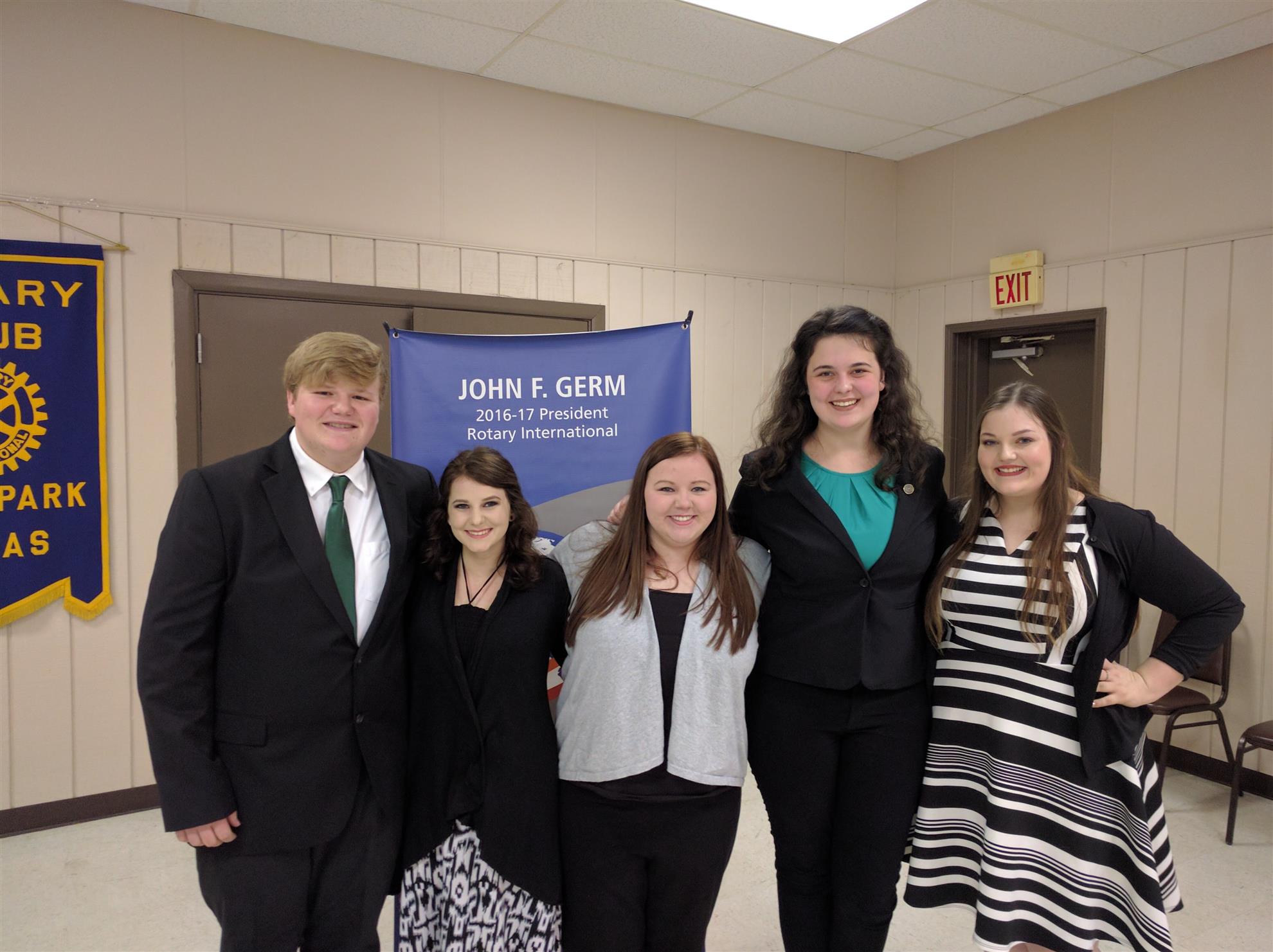 Four-Way Speech Contestants
