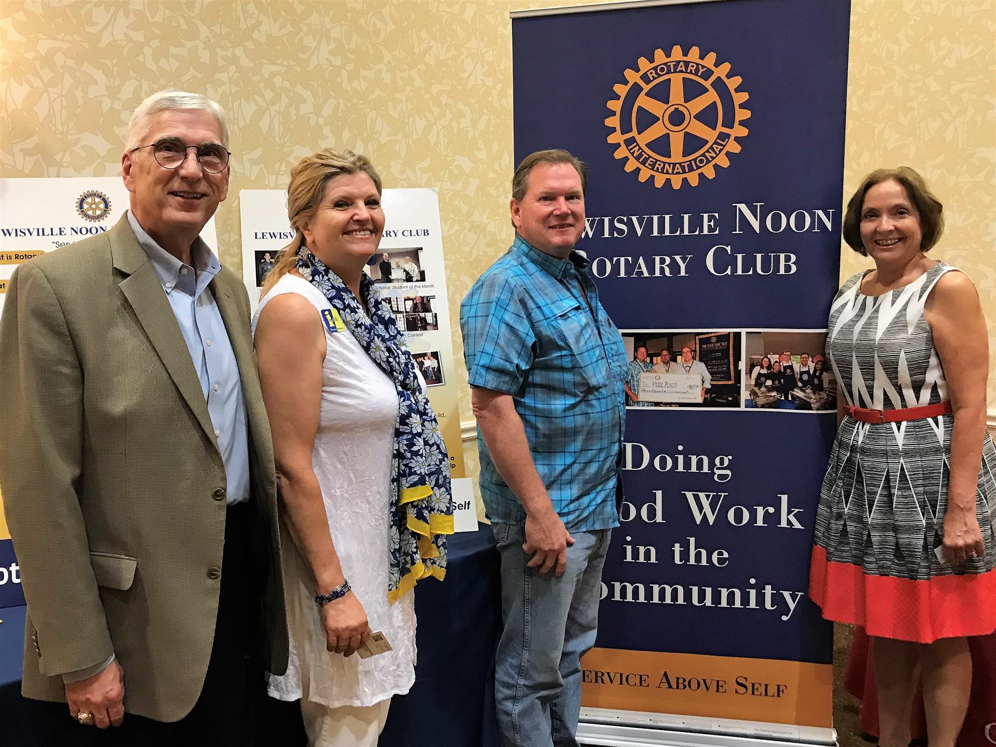 Rotarians at Unity in Communities event