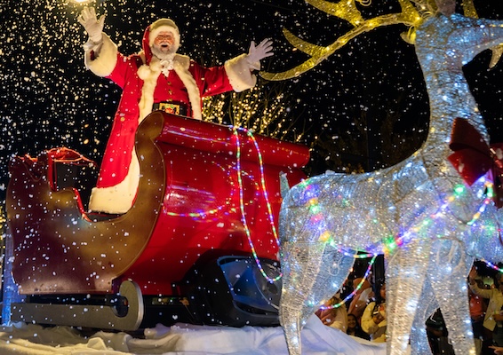 Burleson Rotary Night of Lights Parade