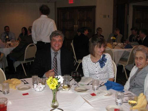 Recipient Mark Scheinberg and Wife