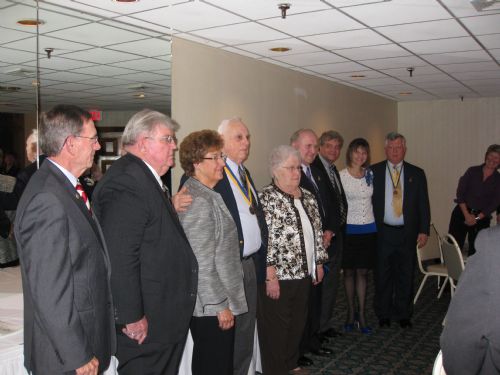 Group Photo of Recipients and Spouses