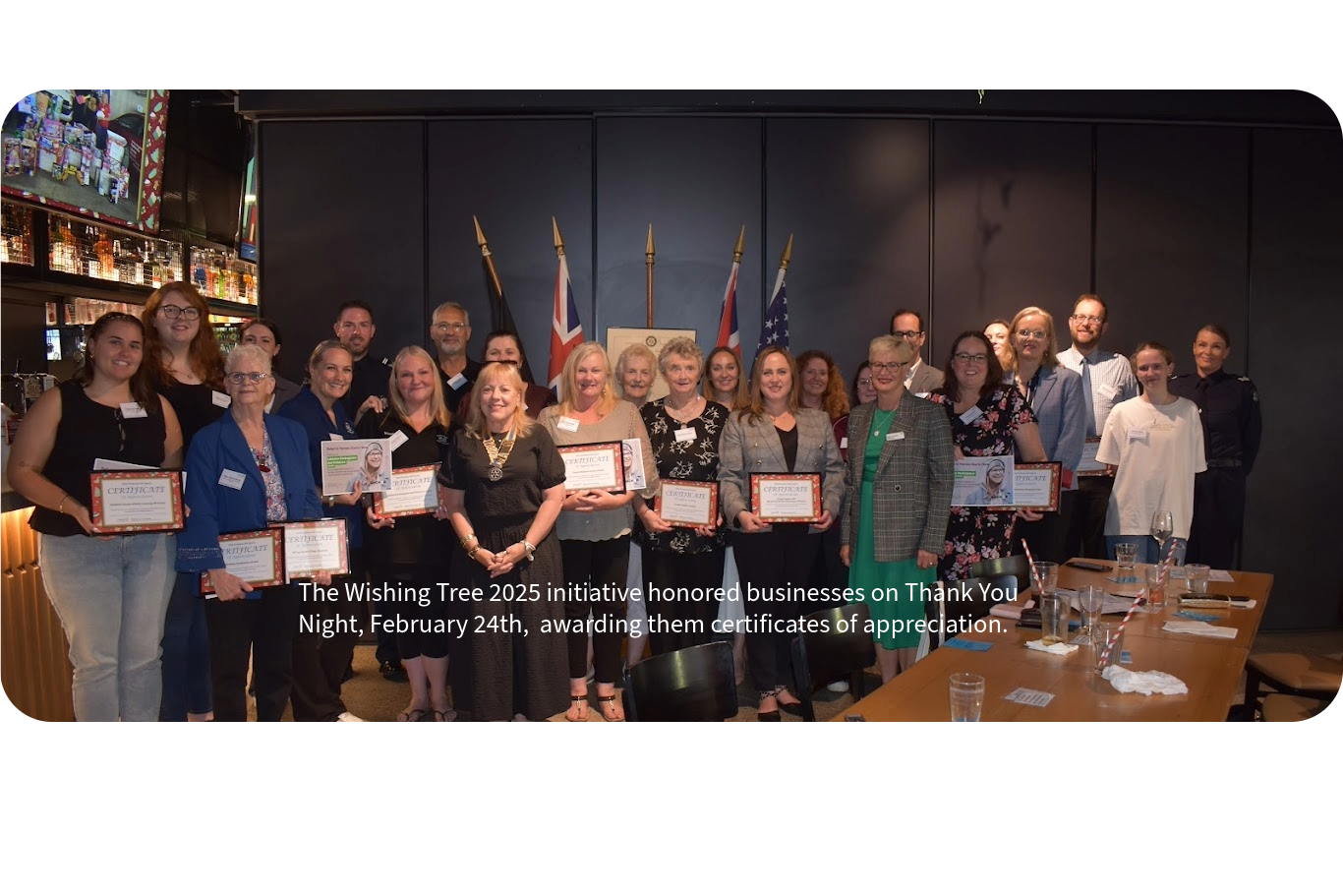 Wishing Tree 2025, Thank you presentation