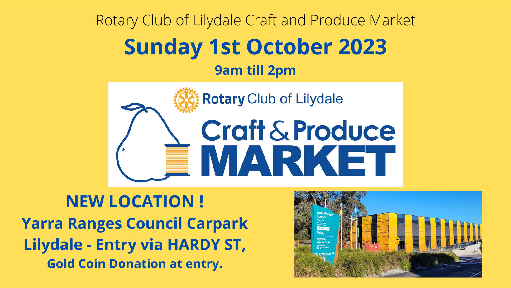 Lilydale Craft and Produce Market Rotary Club of Lilydale