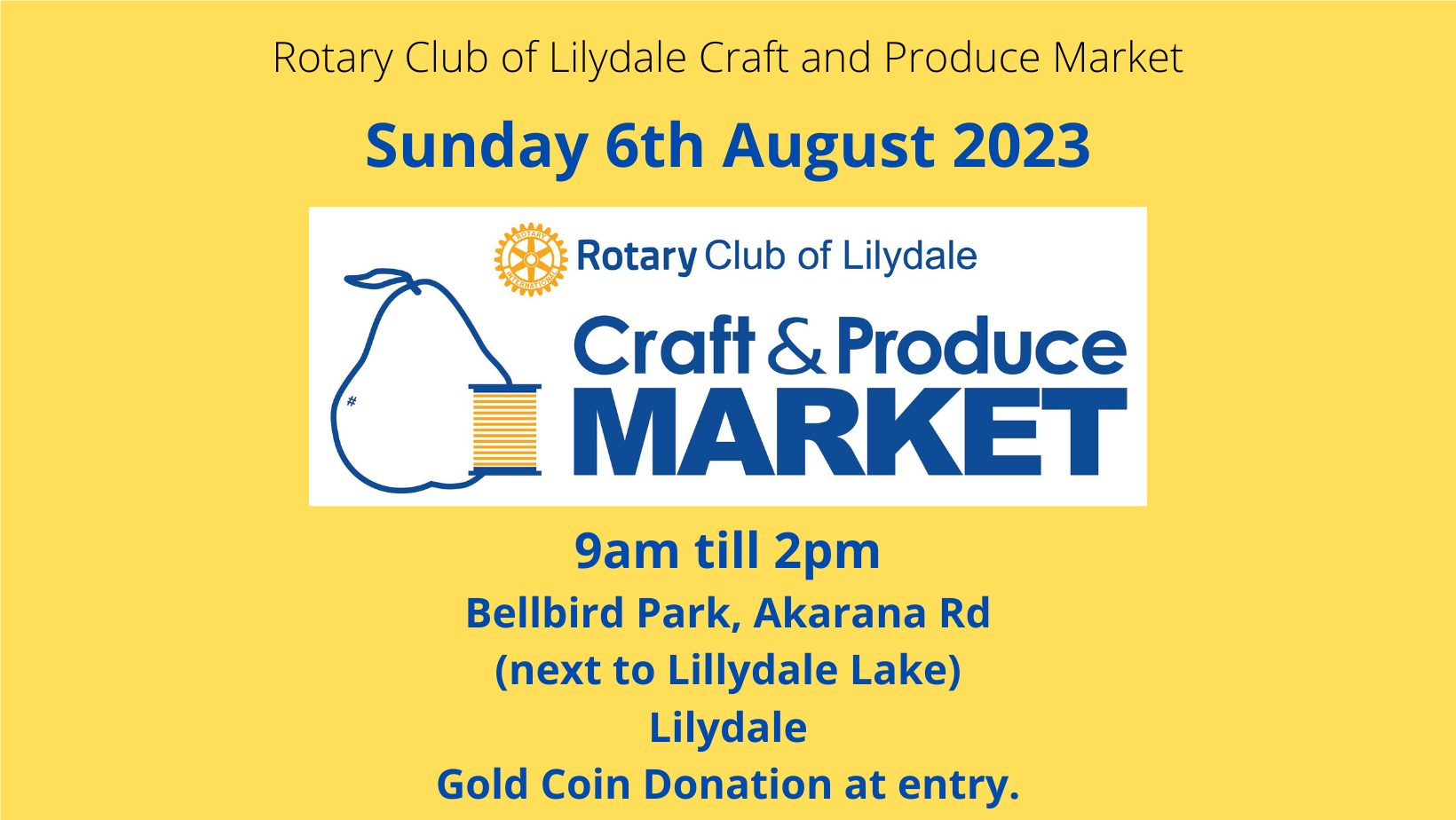 Lilydale Craft and Produce Market Rotary Club of Lilydale