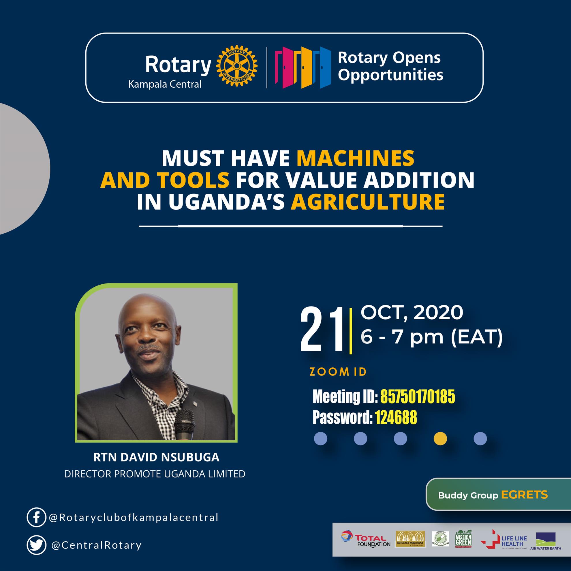 MUST HAVE MACHINES AND TOOLS FOR VALUE ADDITION IN UGANDA’S AGRICULTURE