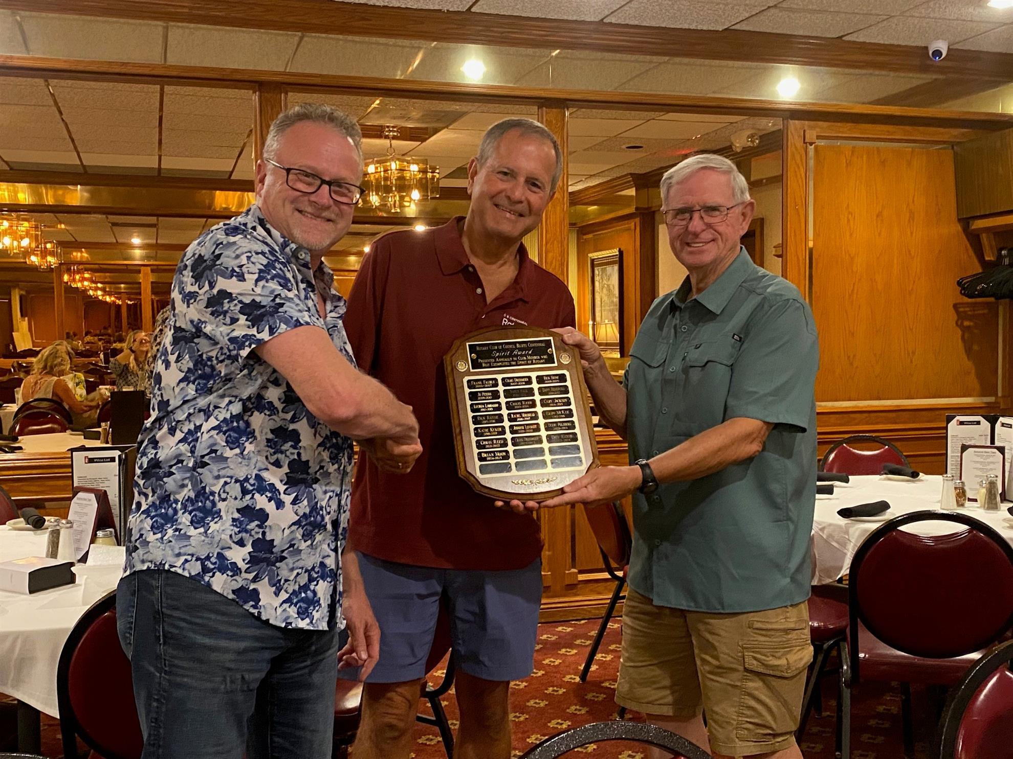 2025 Spirit Award Recipient, Brian Moon