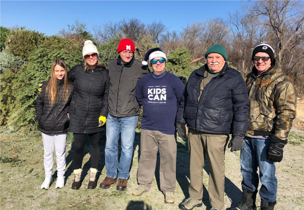 Christmas Tree Recycling a Huge Success Rotary Club of Omaha (Downtown)