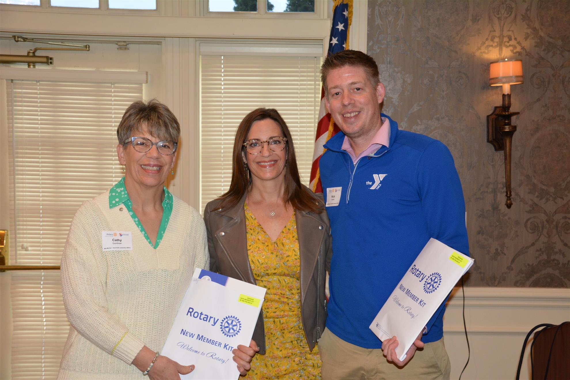 Welcome New Members, Cathy and Nick | Rotary Club of Edina