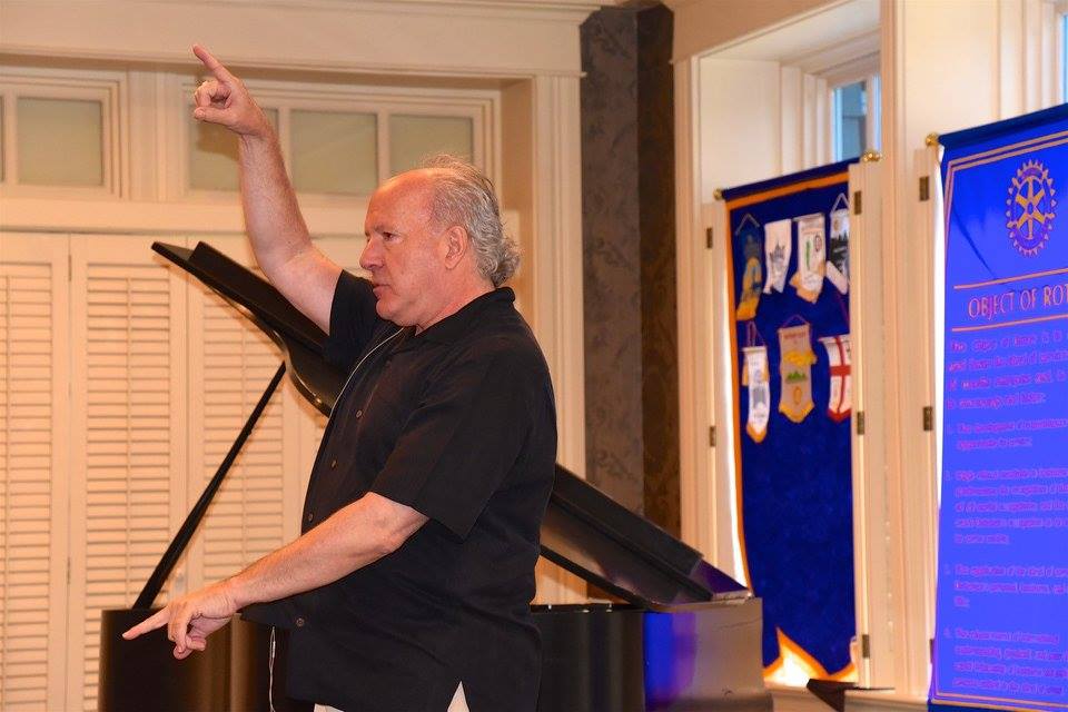 Jerry Rubino was the featured speaker at the club's June 8 meeting.