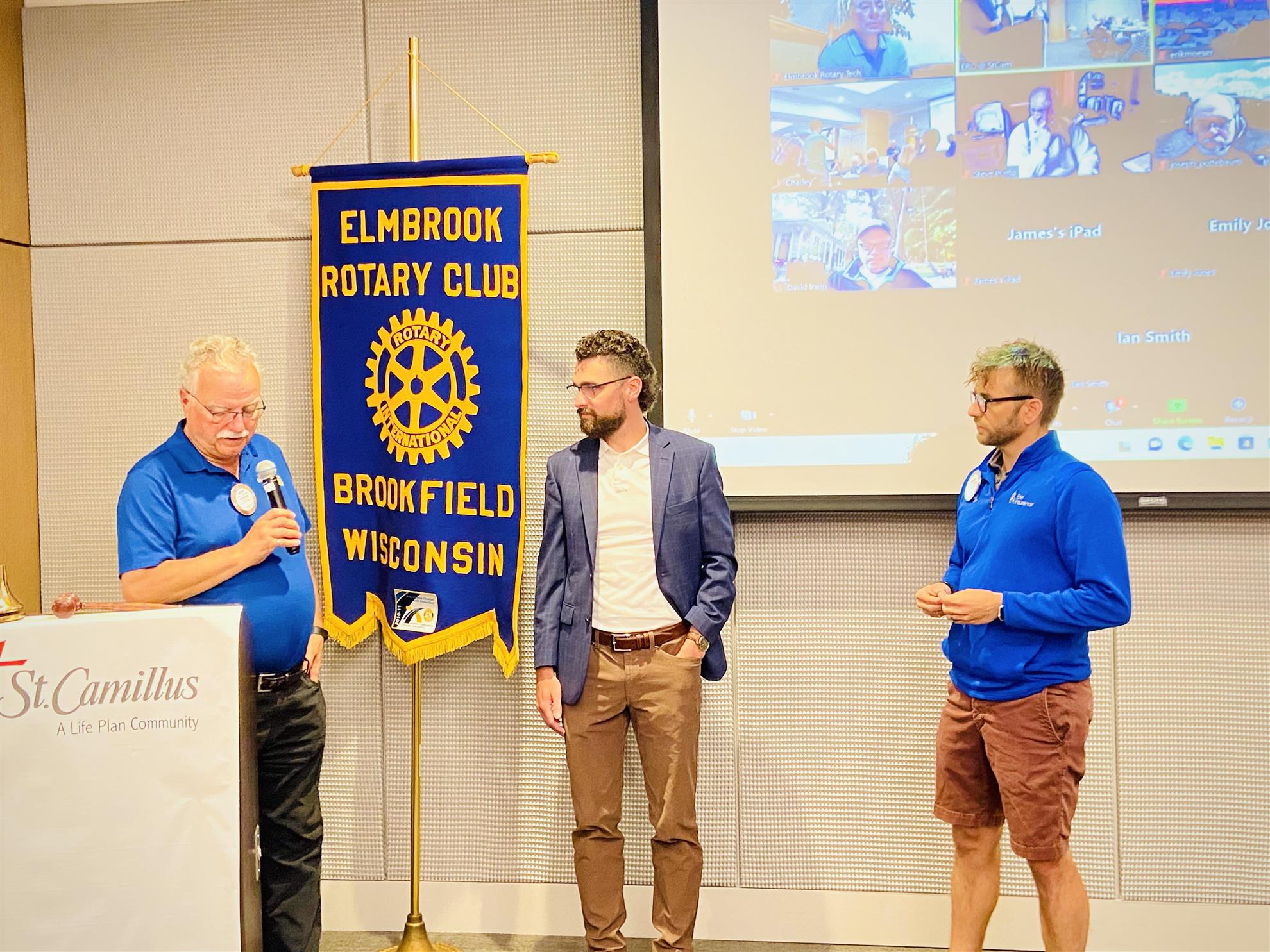 New Member Induction Rotary Club Of Elmbrook Brookfield