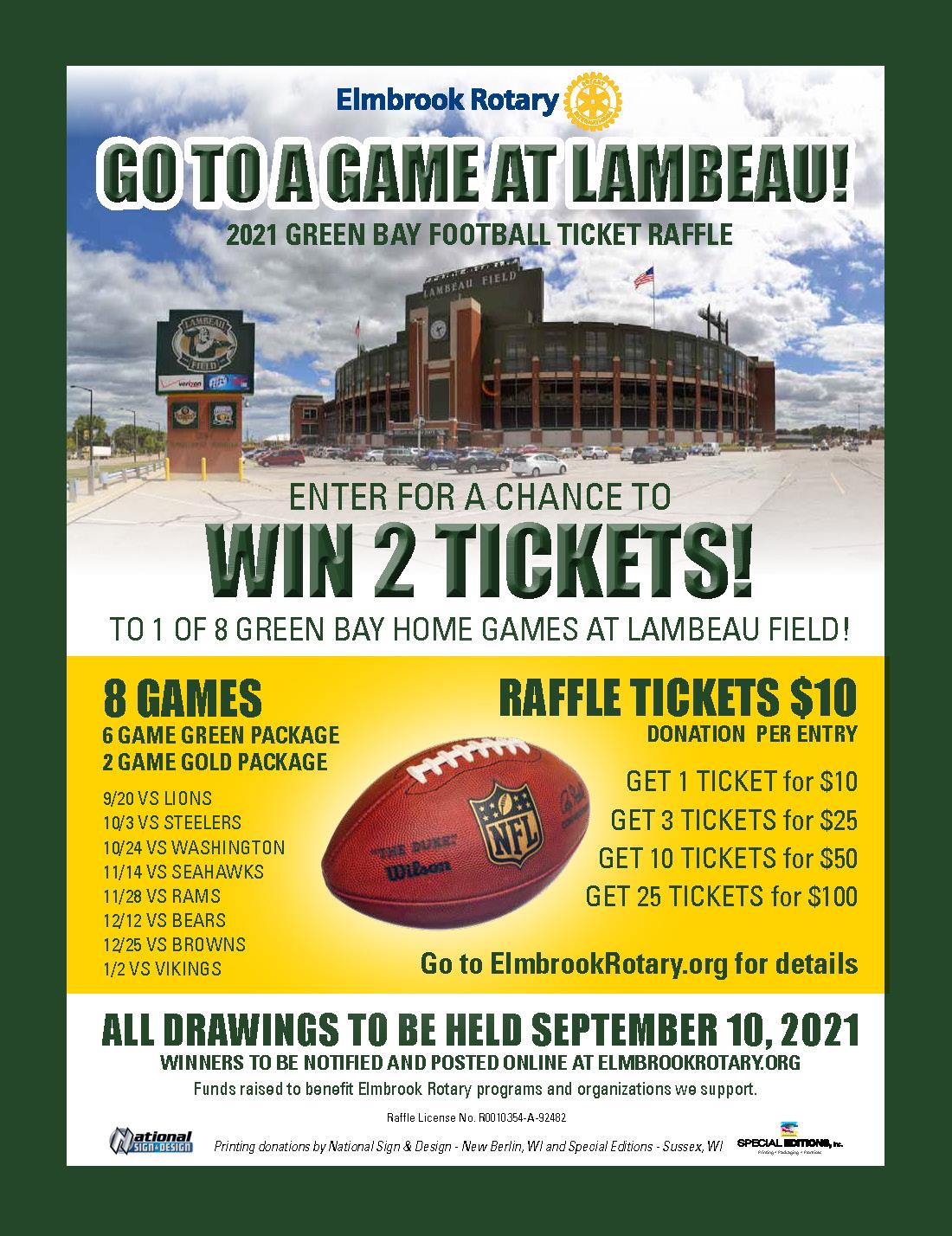 packers club tickets