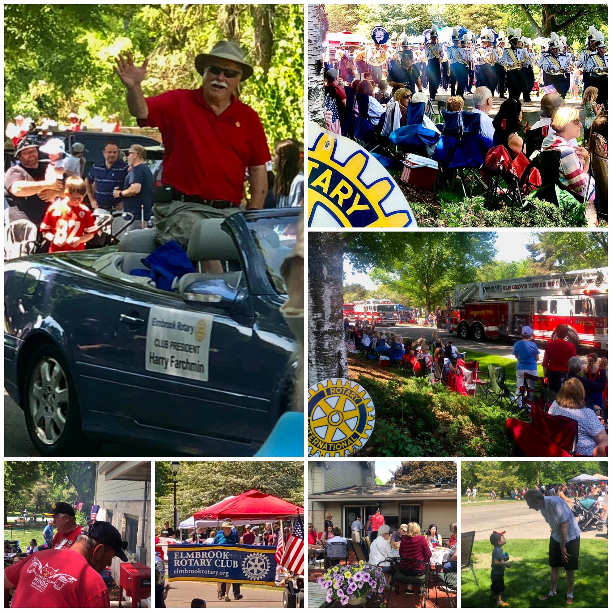 Extra Service In The Memorial Day Parade Rotary Club Of Elmbrook