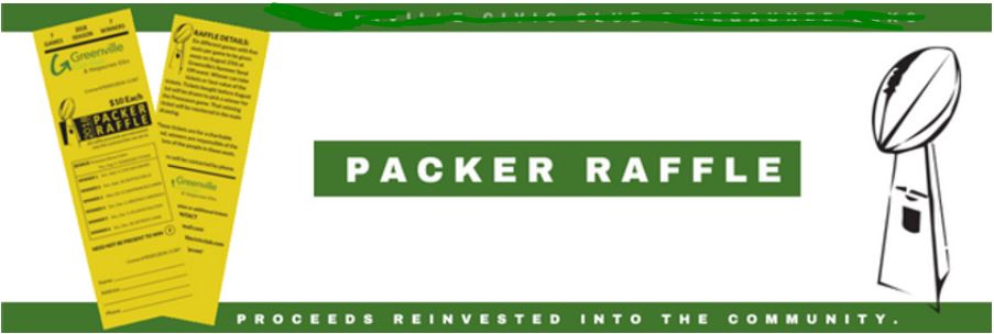 2022 Packer Ticket Raffle Fundraiser  Rotary Club of Elmbrook (Brookfield)