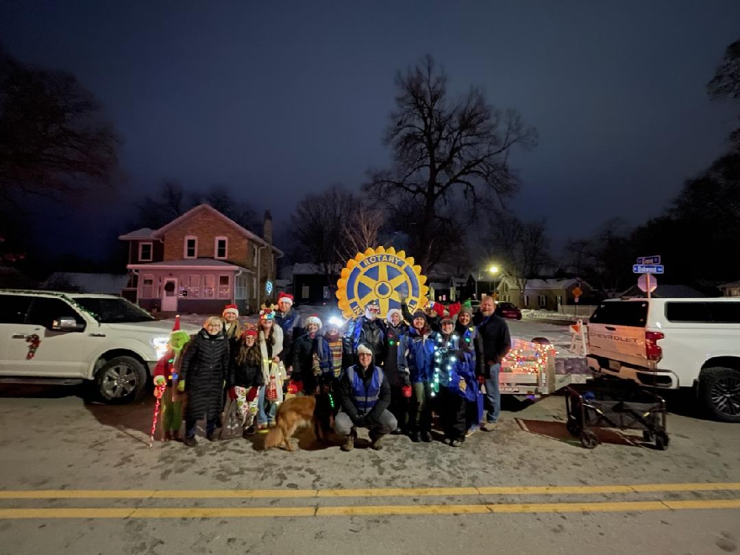 Rotary Club at Parade