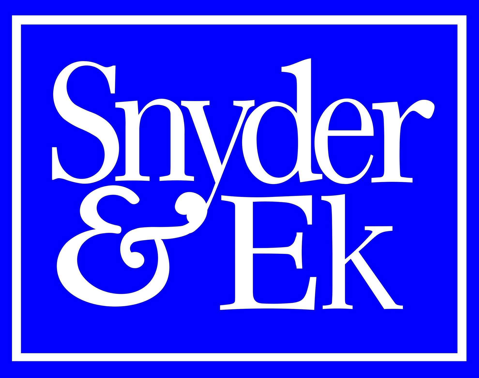 Snyder & Ek