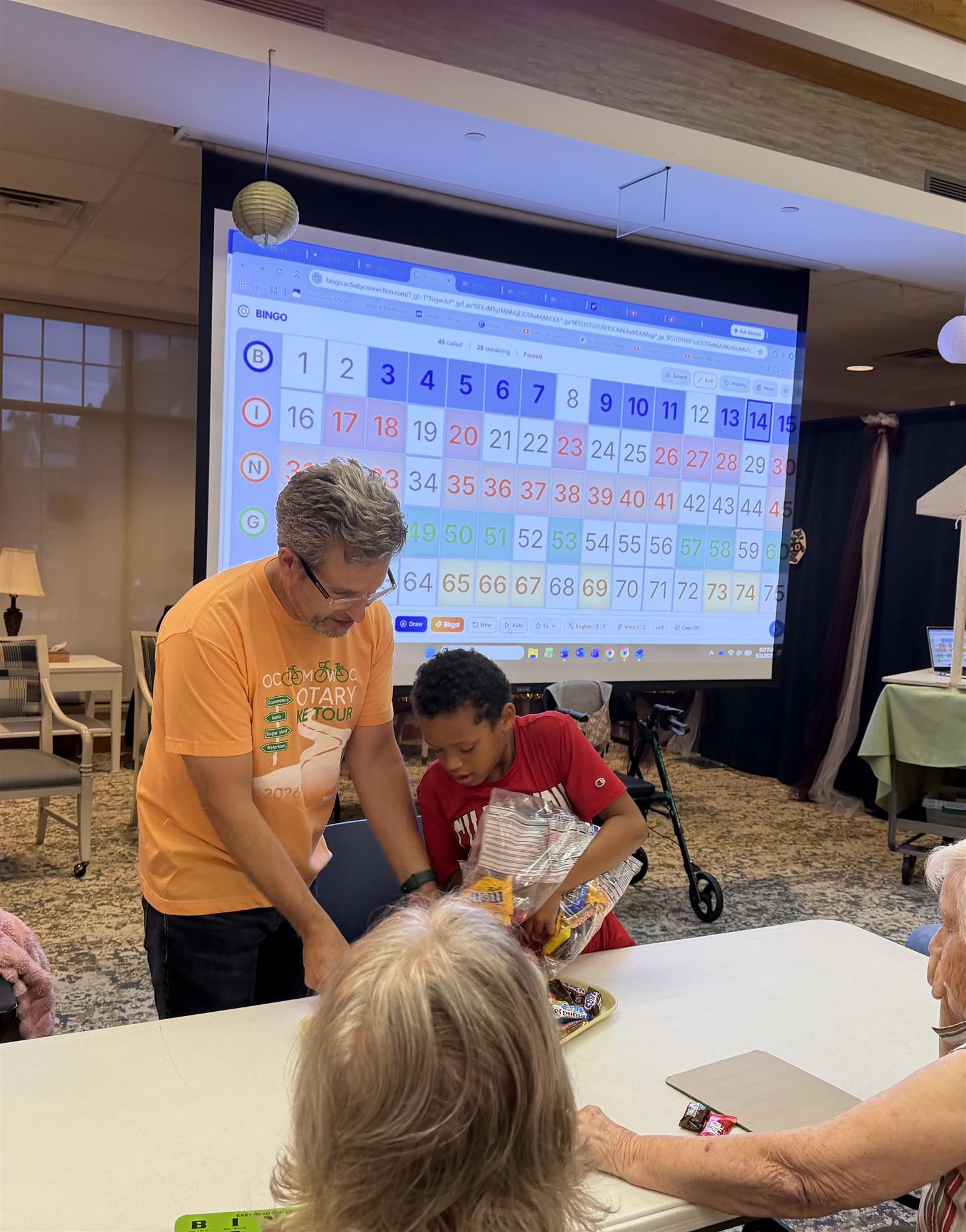 Shorehaven Bingo Volunteer Moments
