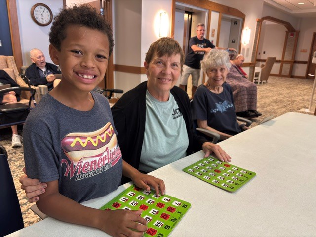 Helpers of all ages!