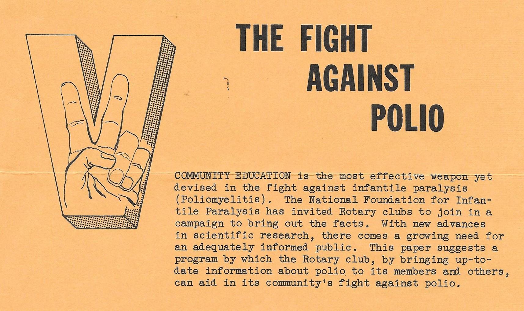 Eradication of Polio