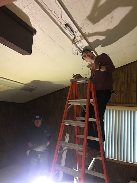 Scout Building Light Project | Rotary Club of Frankenmuth