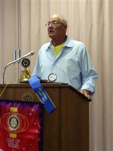 Jerry Flaming gives classification talk | Loves Park Rotary Cub