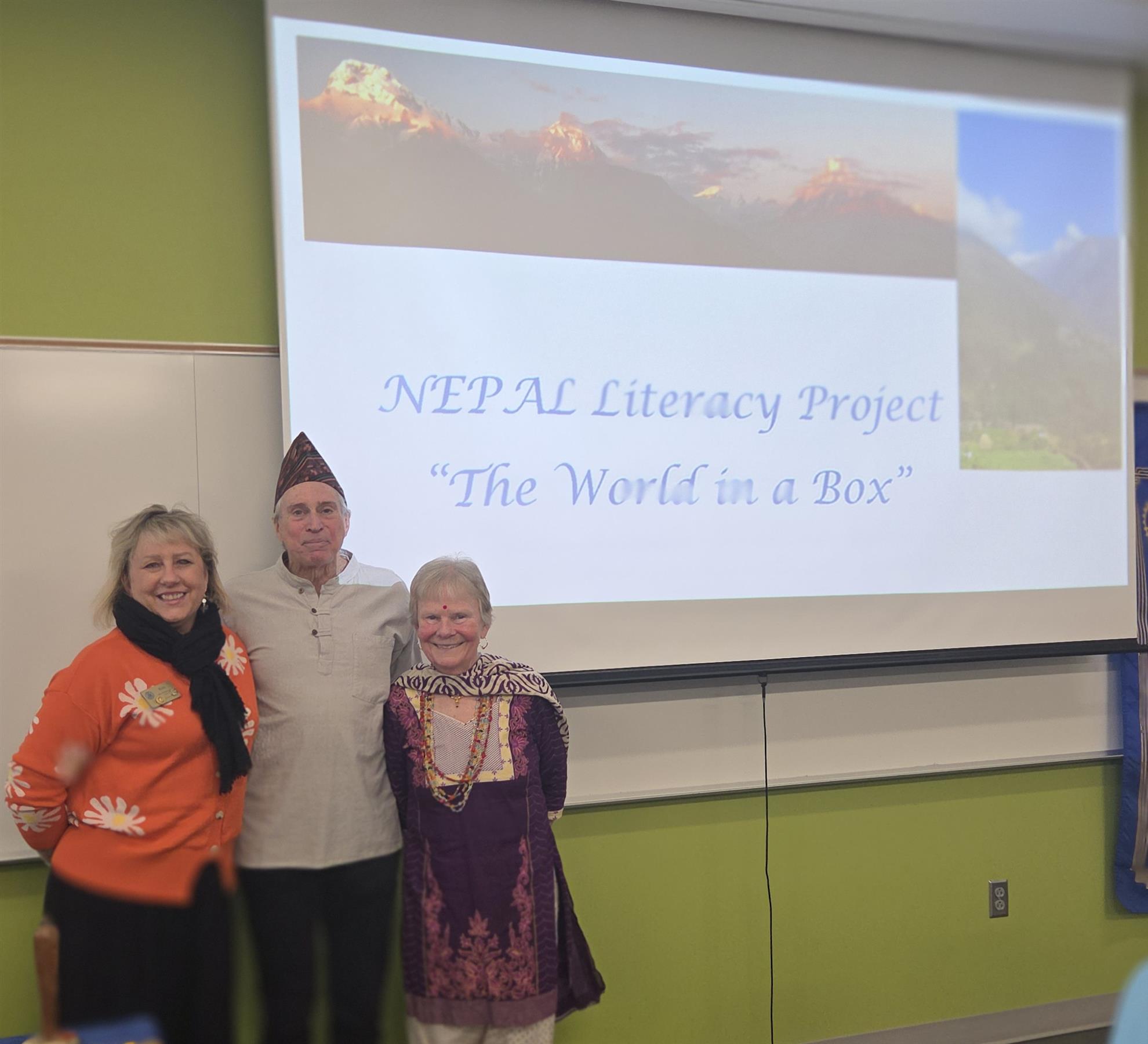 Lee and Linda Pollock with Kim Heunneman