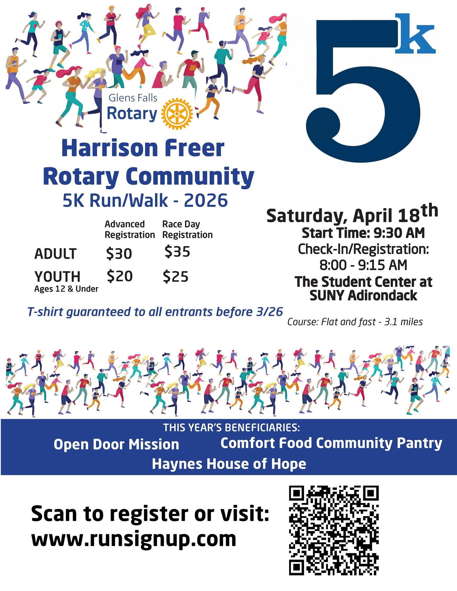 Rotary 5K Poster