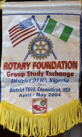 Flags, Visiting Rotarian Flag Exchange