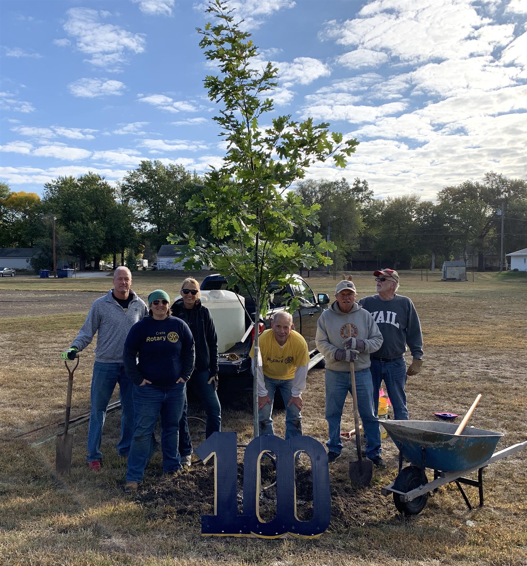 Crete Rotary Tree Planting Project-2022 | Rotary Club of Crete