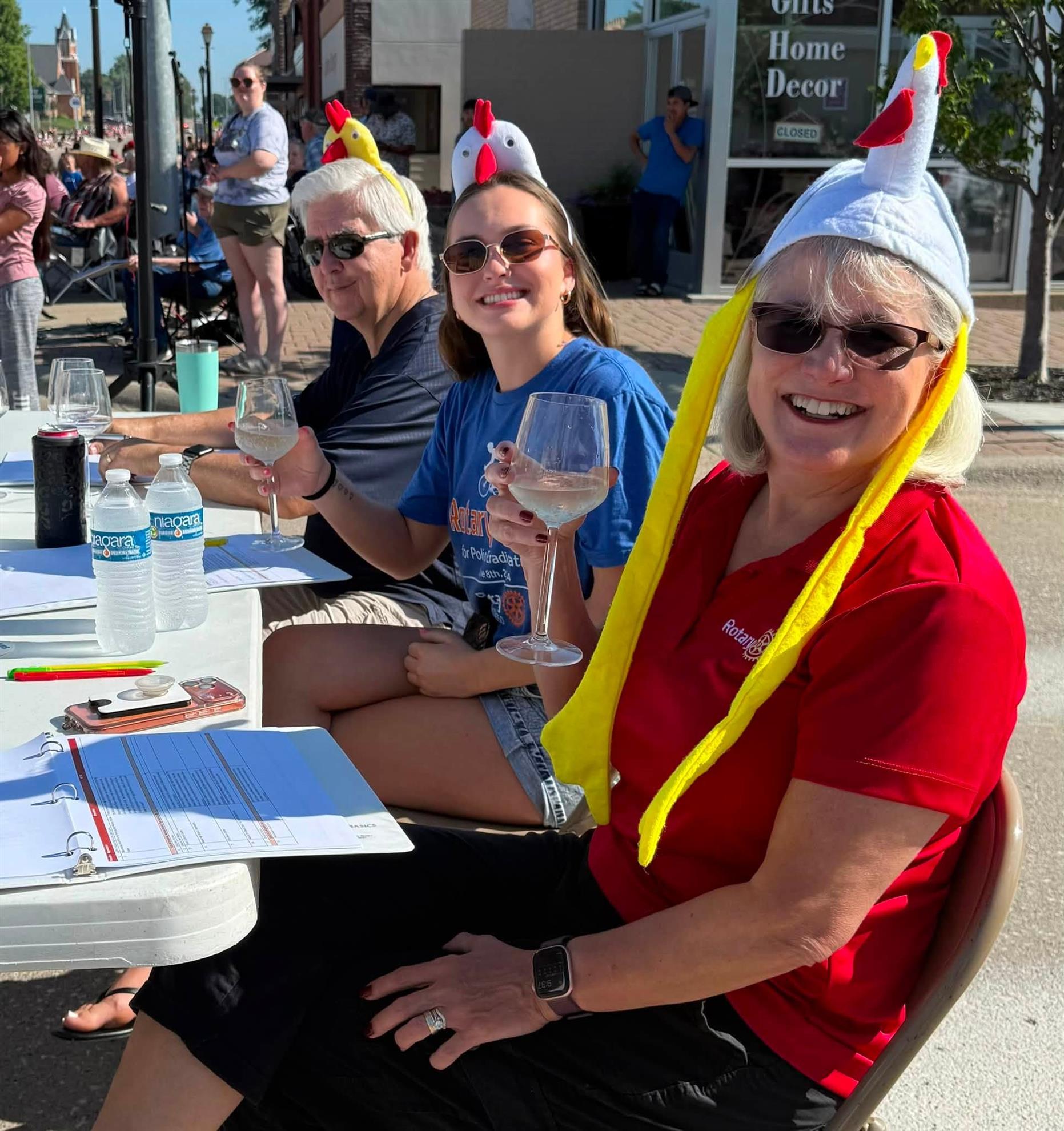 Judges for Chicken Show Parade 2026