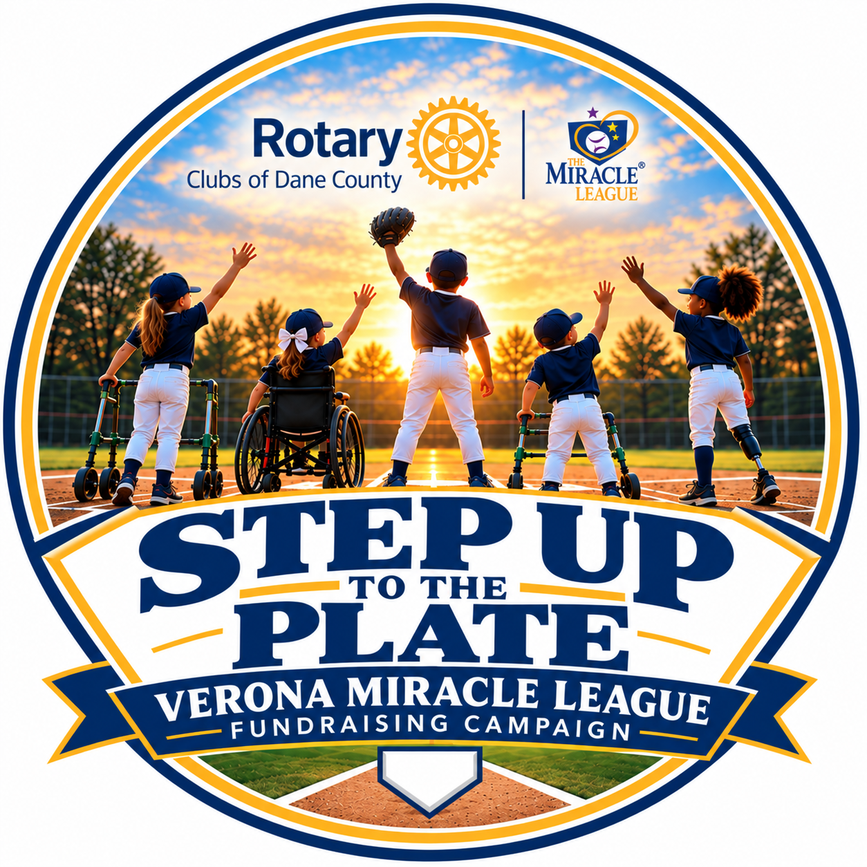Step Up to the Plate - Verona Miracle League Campaign