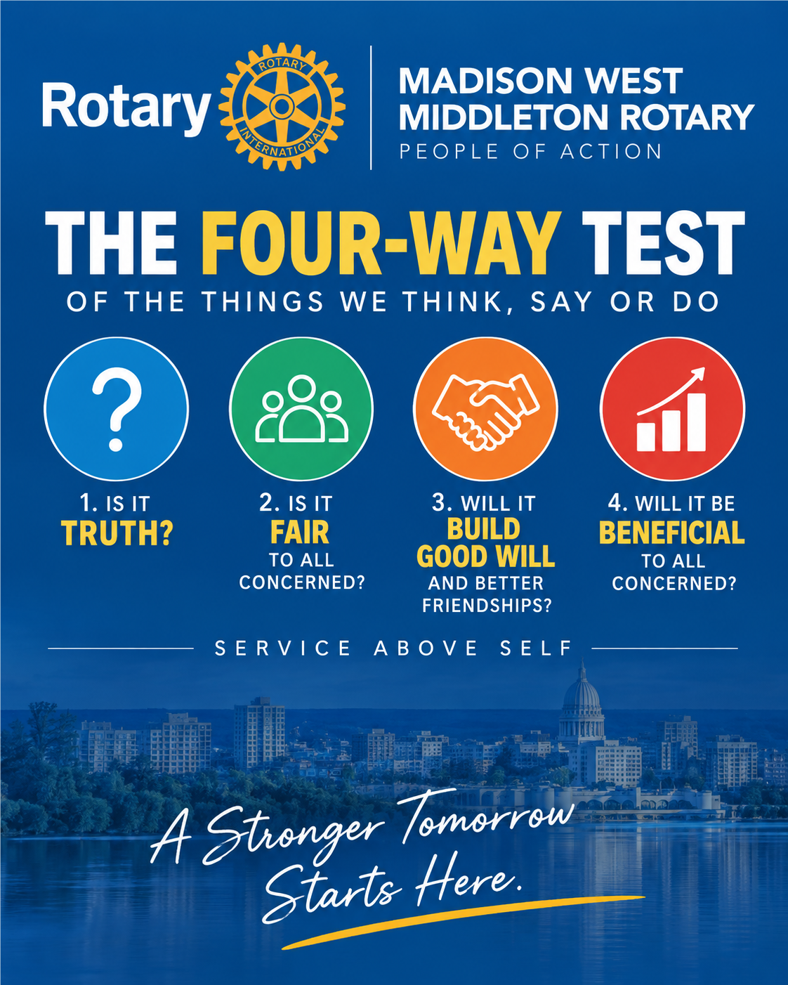 The Rotary Four-Way Test