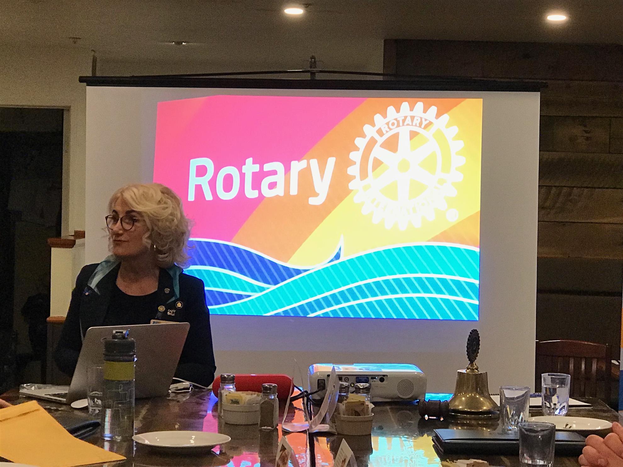 District Governor Ingrid Neitsch Visits Rotary on Whyte | Rotary Club