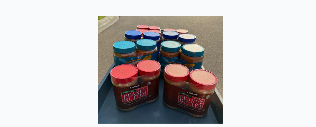 We collected peanut butter for the PROP "Summer Food for Kids" program! Summer 2025