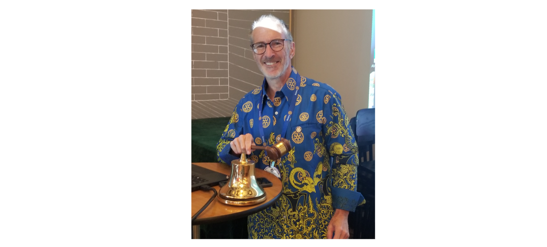 New President Blake begins his 2026-2027 EPAM Rotary year! July 2026