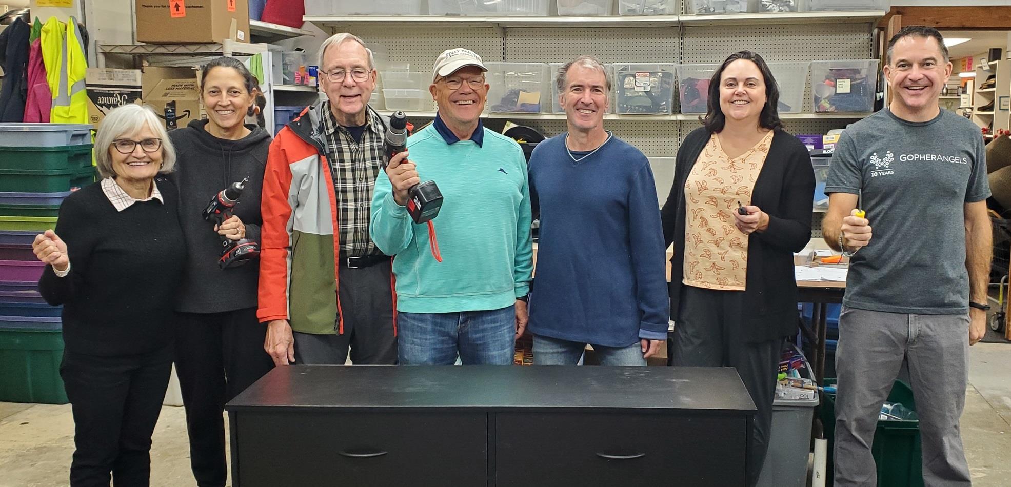 Assembling Dressers for PROP Shop. 2023