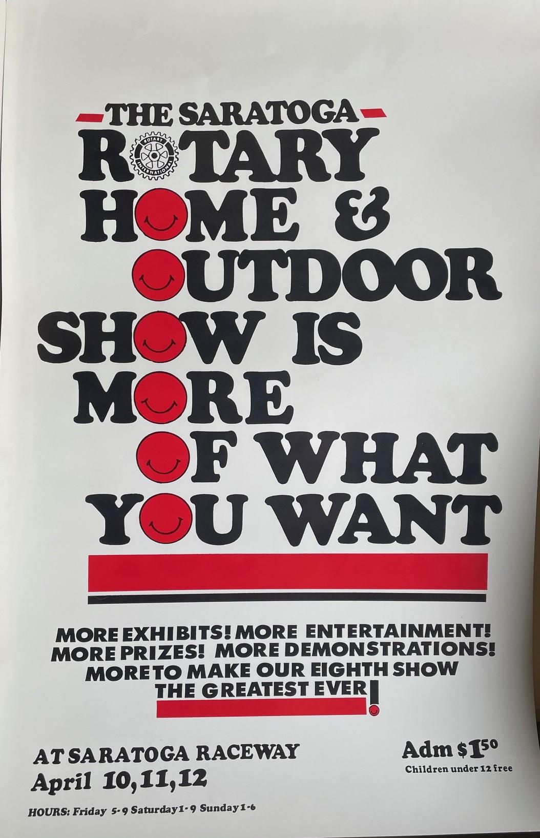 picture of a previous Home and Lifestyle Show flyer