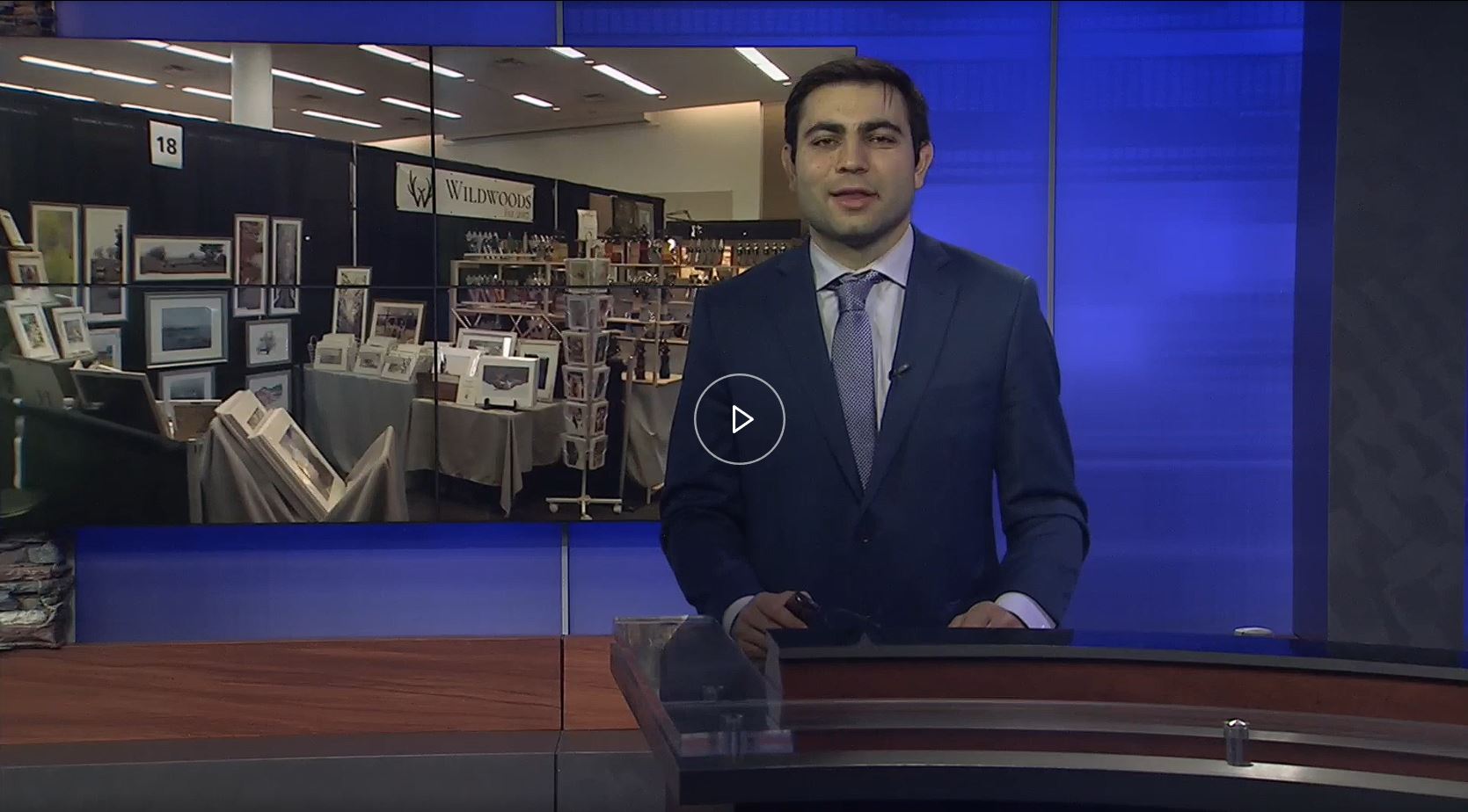 link to CBS channel 6 news story of the Home and Lifestyle Show